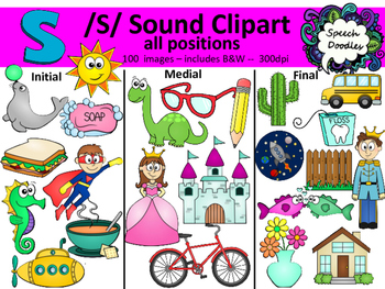 S sound clipart.