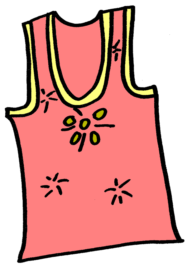 Tank Top Clip Art N4 free image.