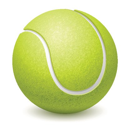 Tennis Ball Clipart Image.