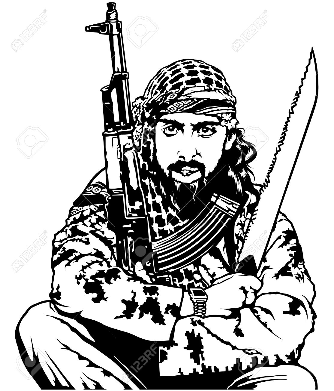 Terrorist clipart 7 » Clipart Station.