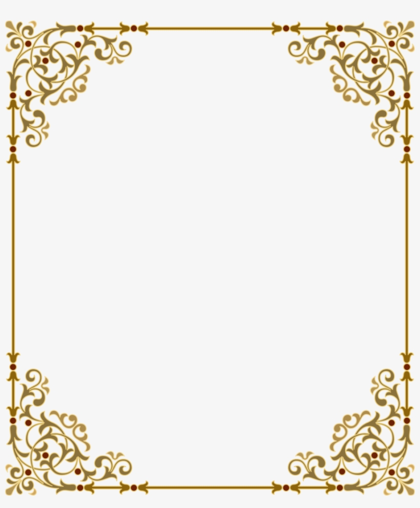 Download Gold Frame Png Clipart Clip Art Gold Text.