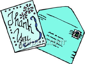 Clipart For Thank You Cards.