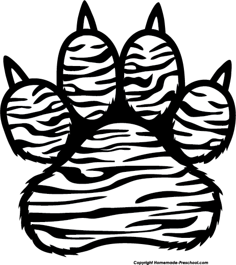 Free Paw Prints Clipart.