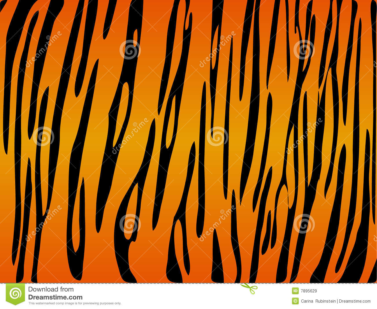 Tiger Print Clipart#2185025.