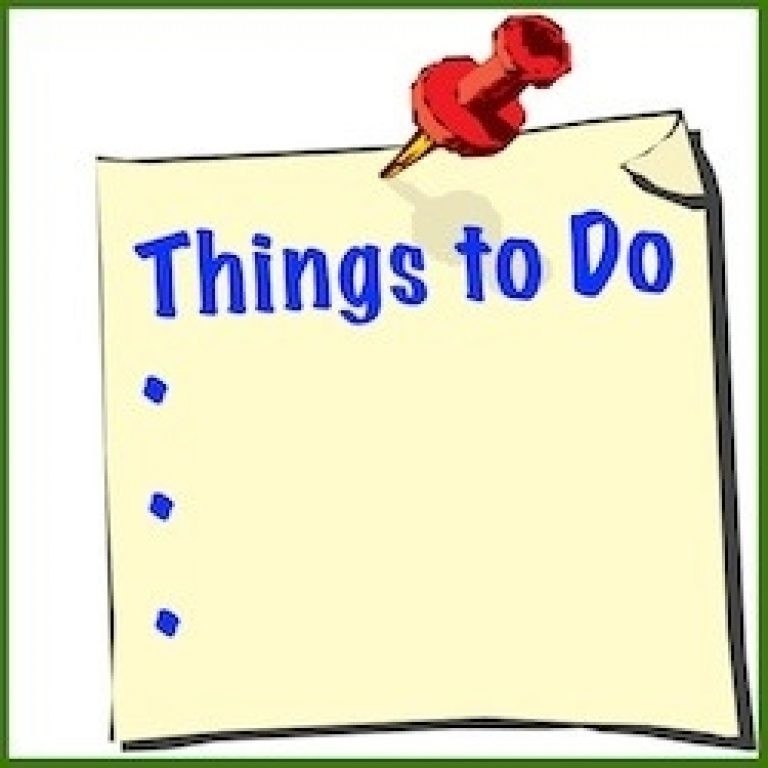 To Do List Clipart Intended For Things To Do List Clipart.