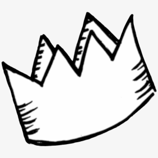 crown #overlay #aesthetic #tumblr #black #white.