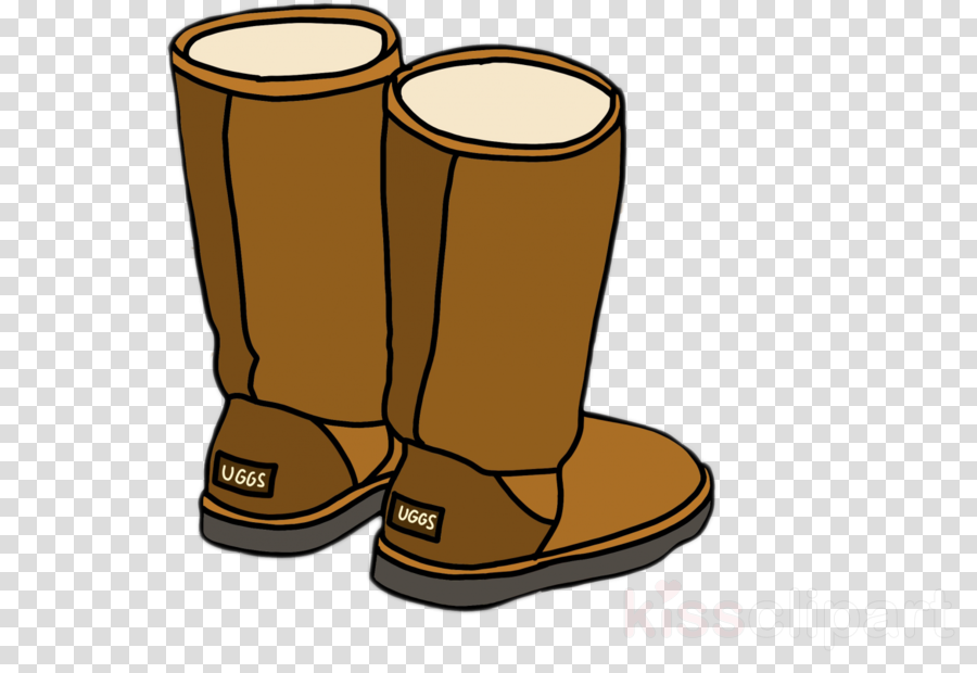 footwear shoe boot clip art tan clipart.