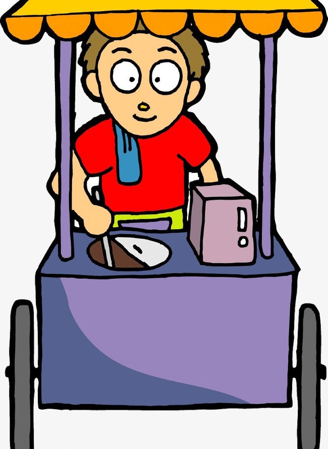 Clipart Street Vendor & Free Clip Art Images #30919.