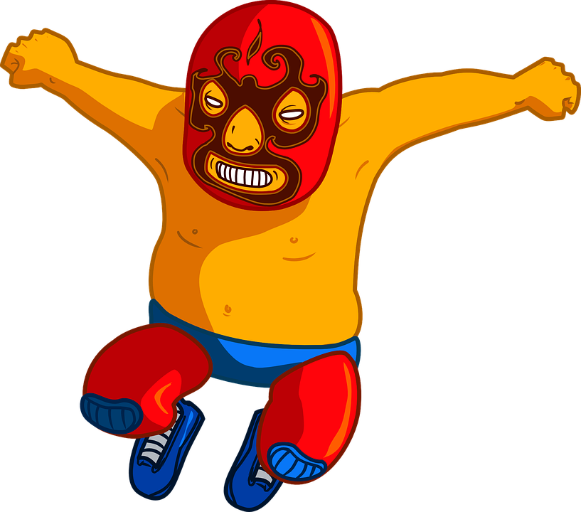 Luchador Lucha Libre Caza.