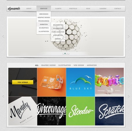 Free Dynamic Free PSD Website Templates Clipart and Vector.