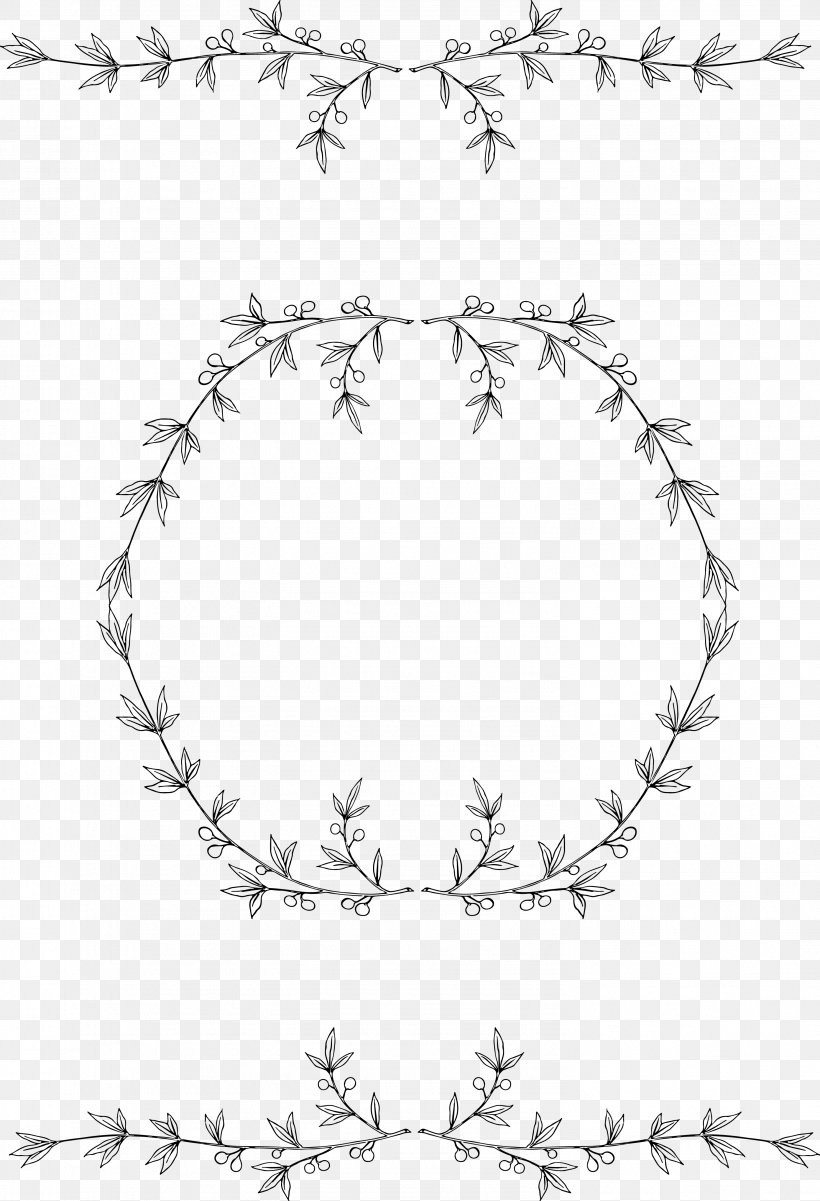 Borders And Frames Laurel Wreath Clip Art, PNG, 2959x4337px.