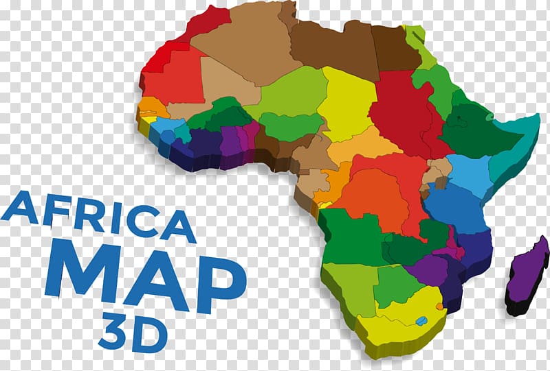 Africa Map Euclidean , map of Africa transparent background.