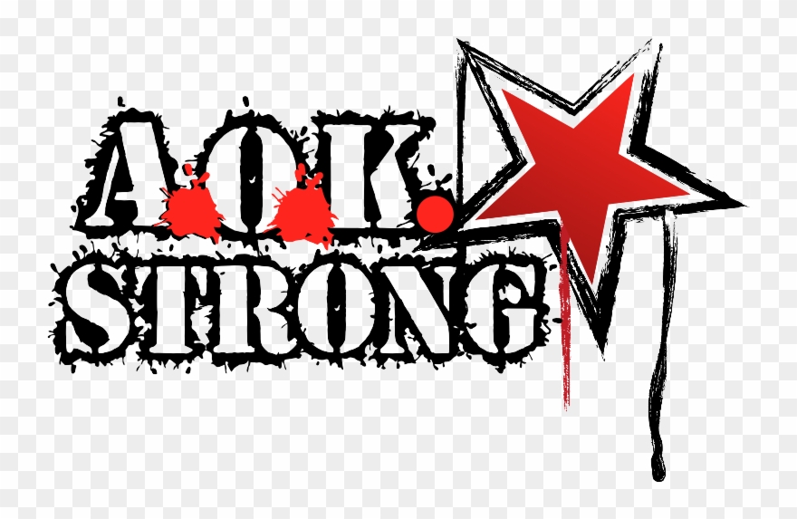 Aok Strong For White Clipart (#2381181).