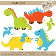 Baby dinosaurs Royalty Free Stock Vector Art Illustration.