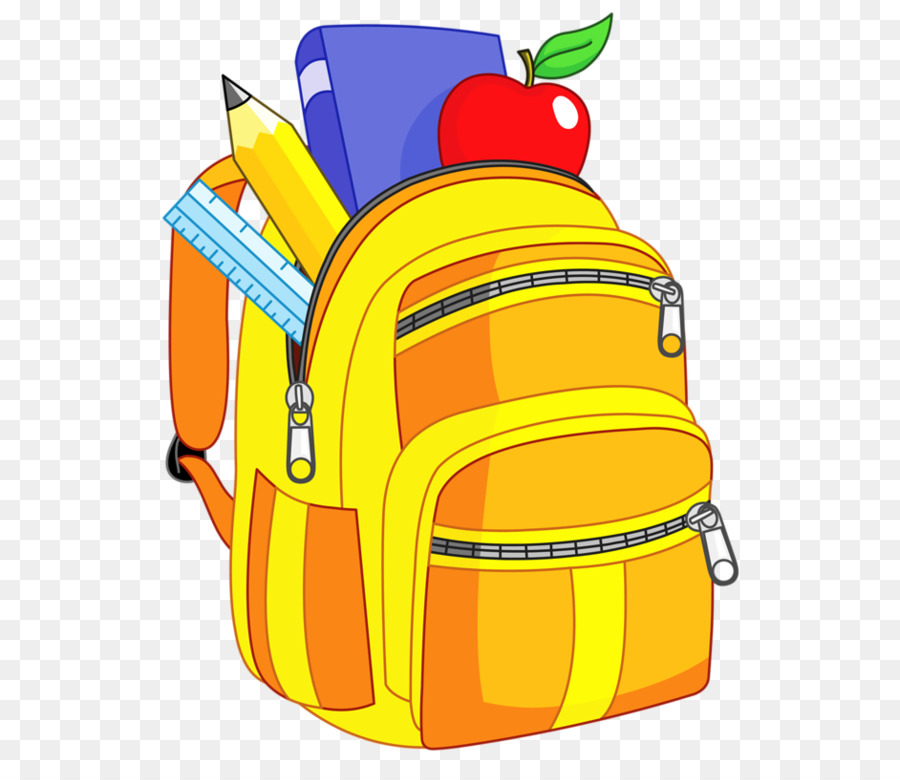 Backpack Cartoon clipart.