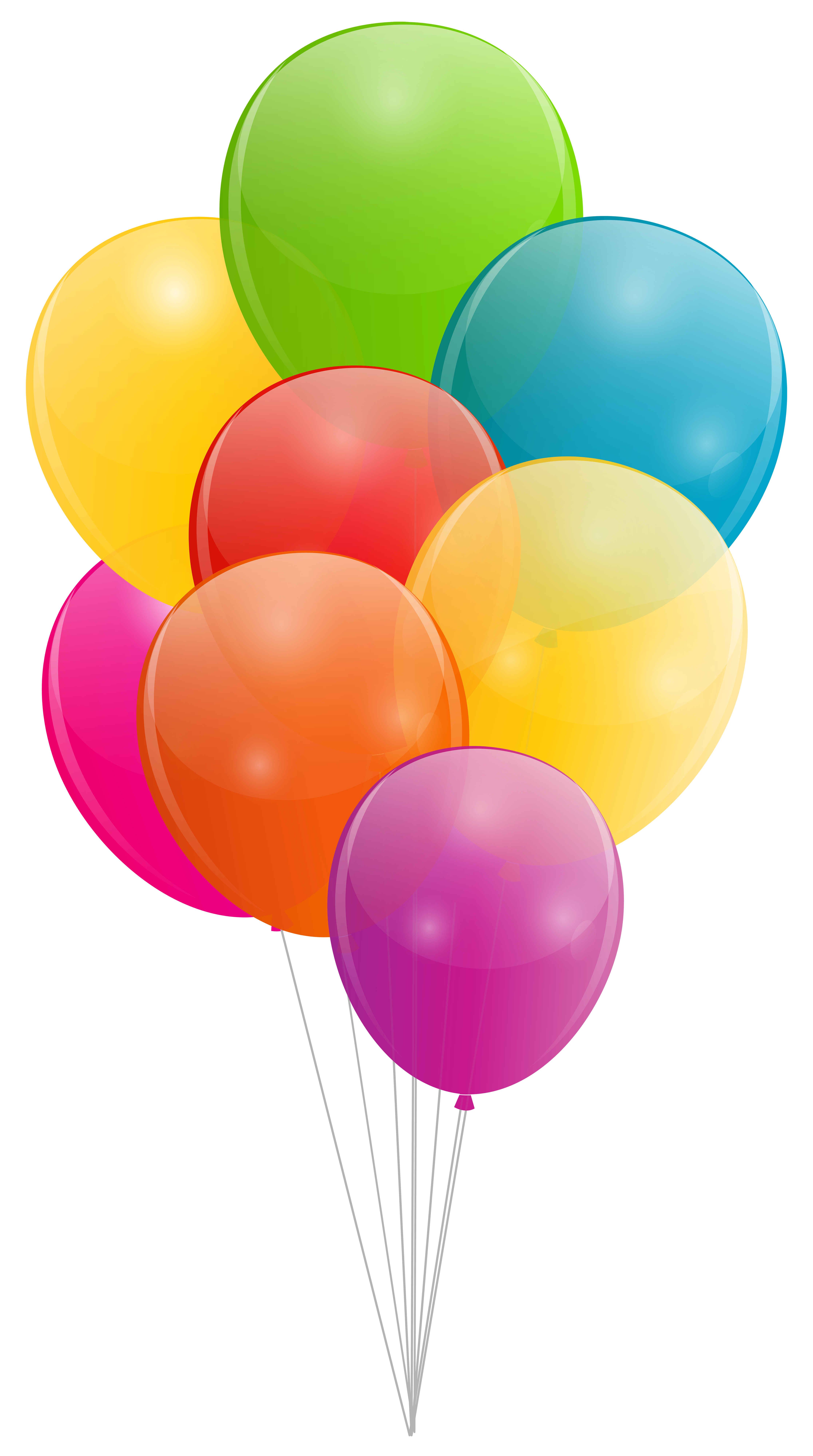 Balloons PNG Clip Art.