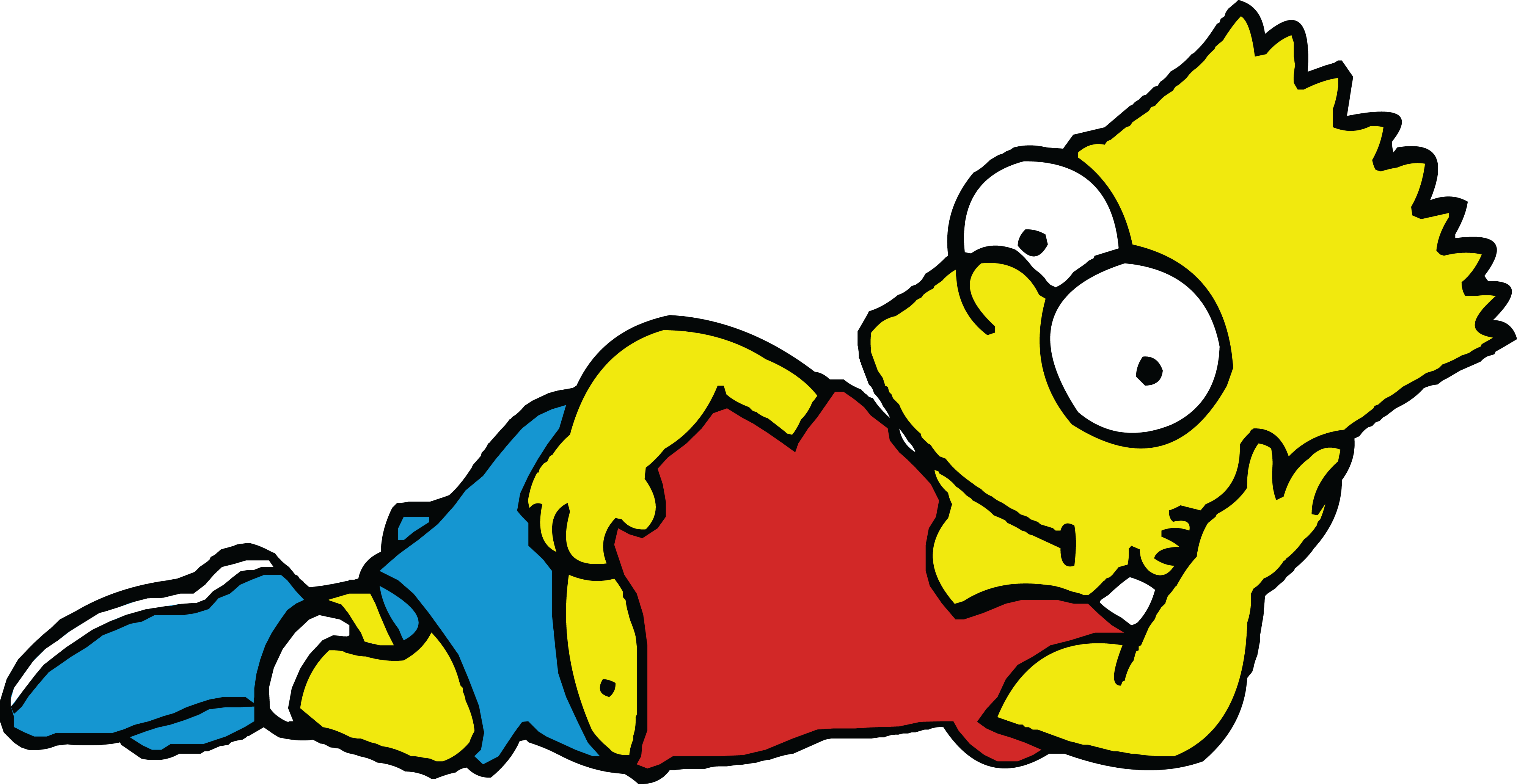 Free Clipart Of Bart Simpson.