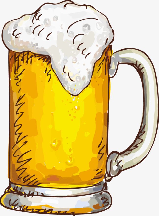 A Cup Of Beer, Cup Clipart, Beer Clipart, Beer PNG.