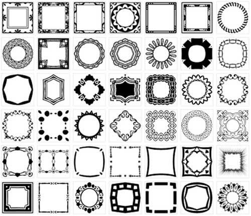 Border Clip Art: 1K+ Tools for Making Photo Frames.