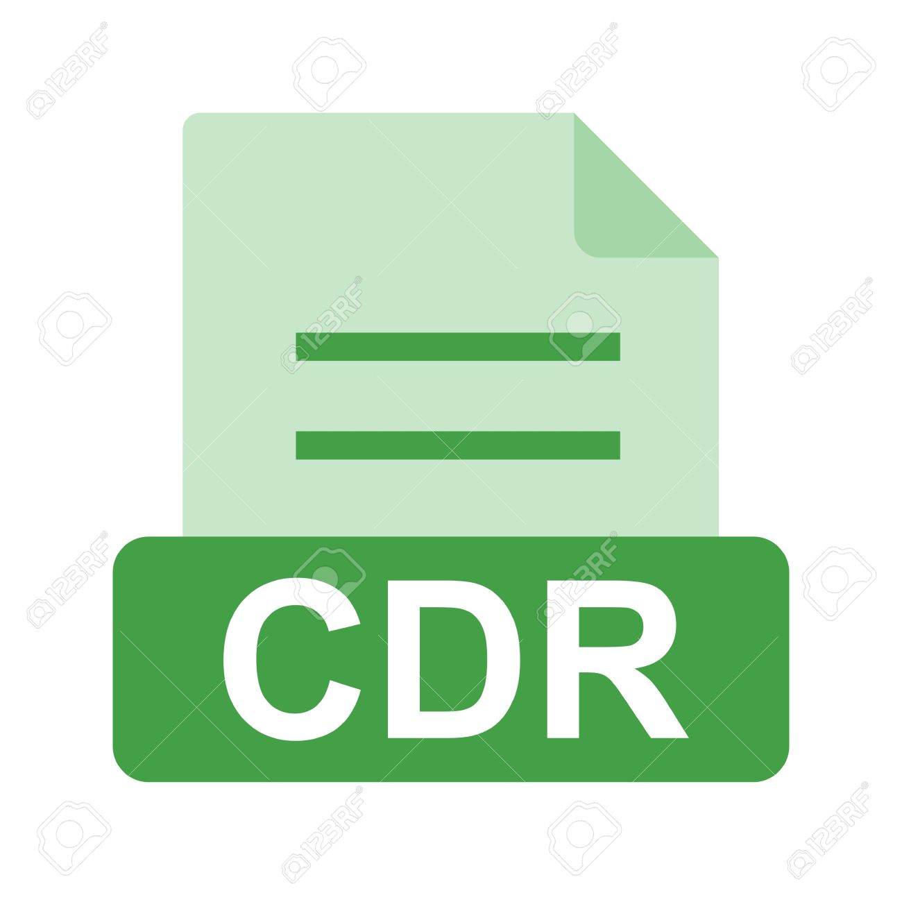 CDR File Icon Royalty Free Cliparts, Vectors, And Stock.