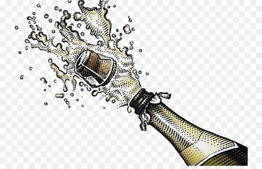 Champagne Bottle Popping PNG Champagne Sparkling Wine Clipart.