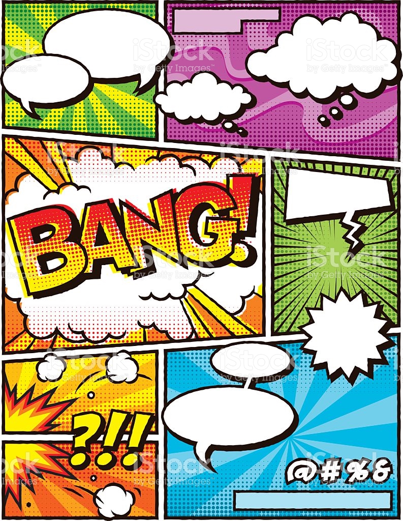 848 Comic Book free clipart.