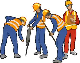 Contractor clipart construction team, Contractor.