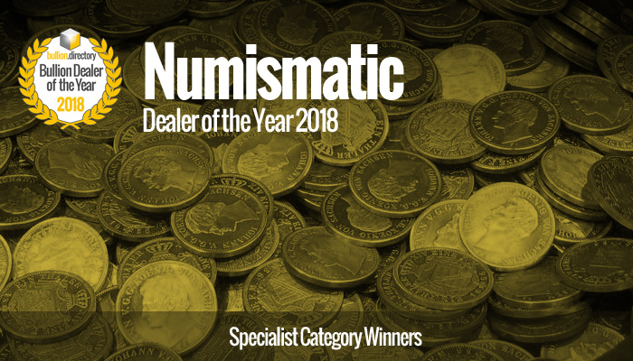 Bullion Dealer Of The Year 2018.