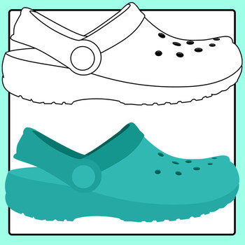 Crocs clipart 4 » Clipart Station.