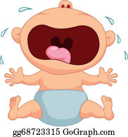 Crying Baby Clip Art.