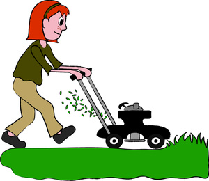 734 Lawn Mower free clipart.