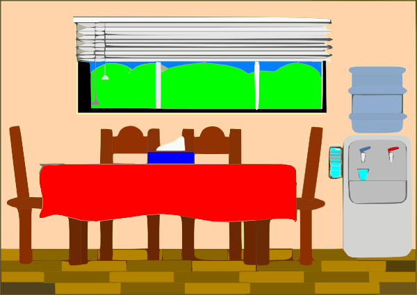 kitchen room clipart.