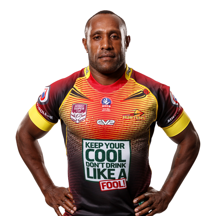 Official Intrust Super Cup profile of Paul Wawa for Papua.