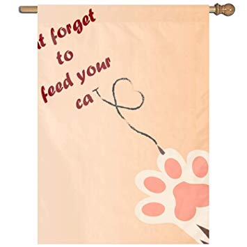 Amazon.com : Don\'t Forget to Feed Your Cat Clip Art Welcome.