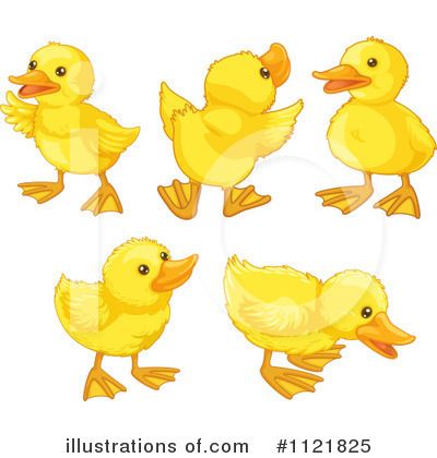 Cute Duck Clip Art.