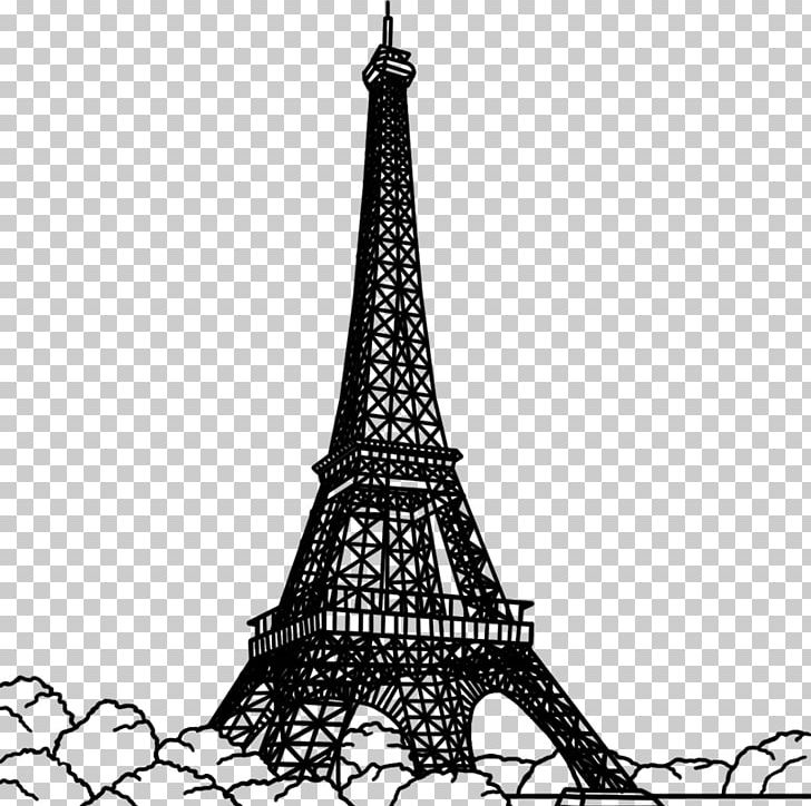 Eiffel Tower Black And White PNG, Clipart, Black And White, Desktop.