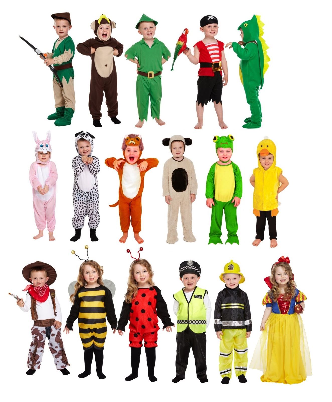 Details about Toddler Fancy Dress Outfit Girls Boys Costume Book Week.