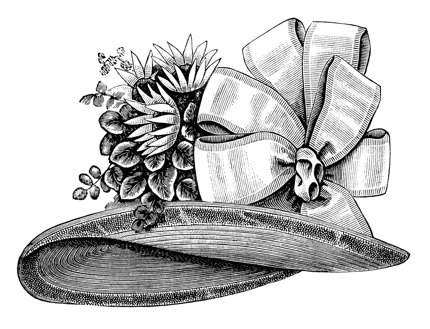 Fancy Hat Clipart.