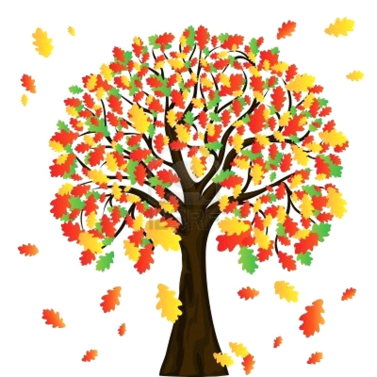 Fall tree clipart 2 » Clipart Station.