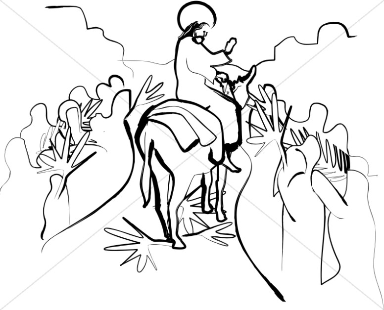 Palm Sunday Clipart, Palm Sunday Images.