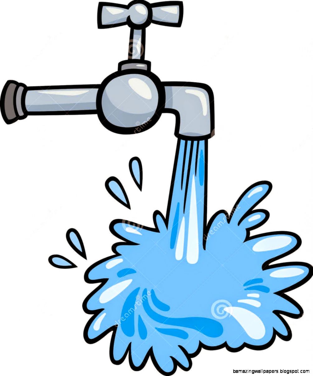 Flowing Water Clipart.