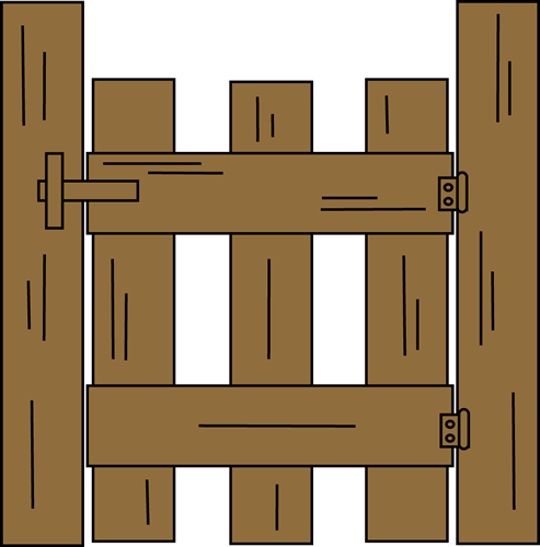 Gate Clipart.