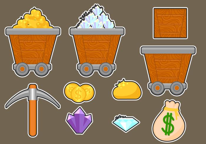 Gold Mine Icon Assets.