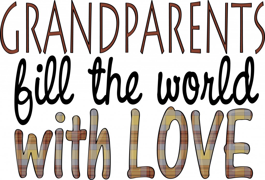 National Grandparents Day 2015 Clipart.