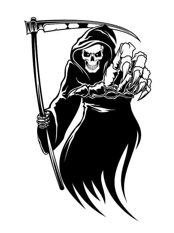 2019 的 Emo clipart grim reaper #3.