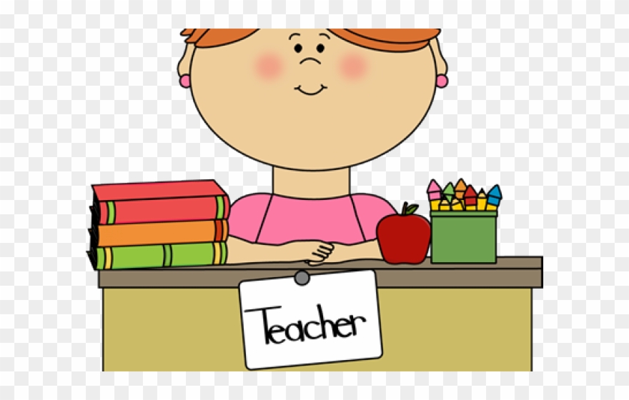 Happy Teacher Clip Art.