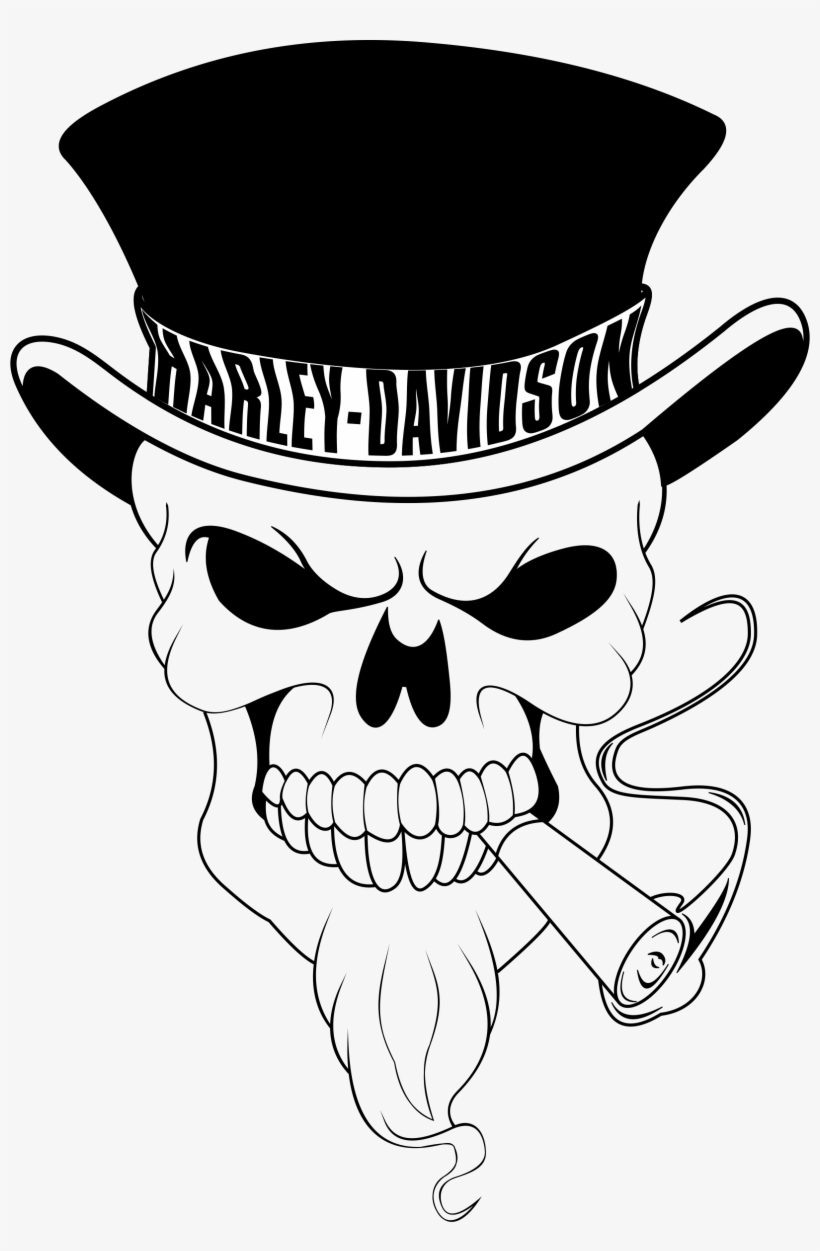 Ssckull Clipart Harley.