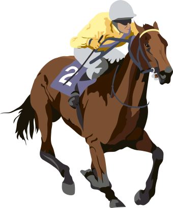 Horse racing clipart free 6 » Clipart Station.