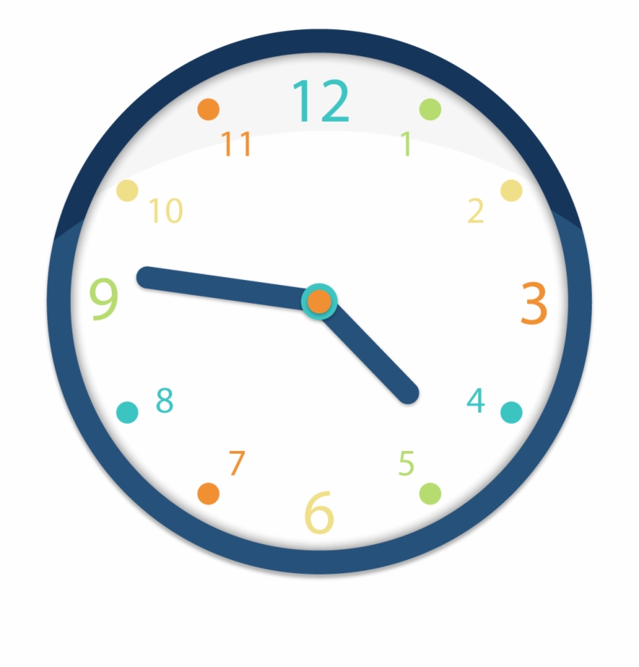 Clock Clipart Png Image.