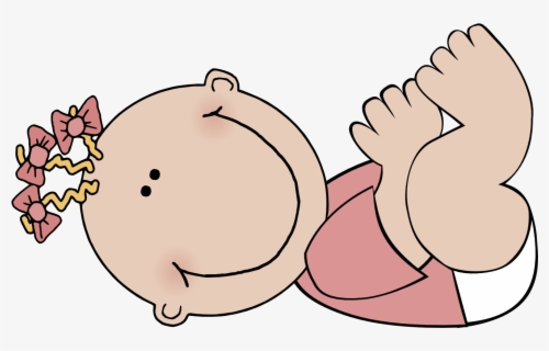 Free Baby Girl Clip Art with No Background.